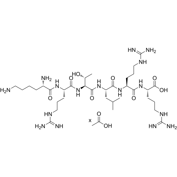 Lys-Arg-Thr-Leu-Arg-Arg acetate